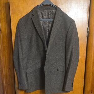 Joseph Abboud Charcoal Blazer w/Camo Interior